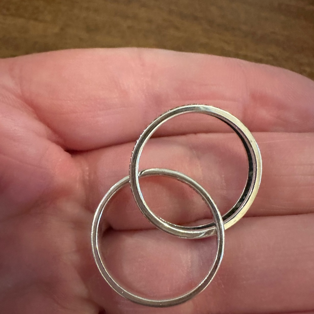 Pandora Silver Twisted Infinity Ring - image 4